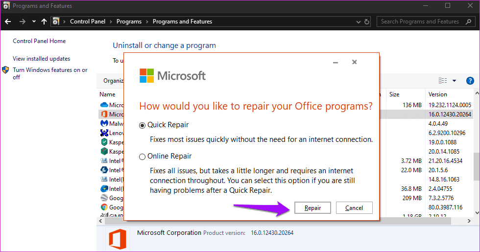 Fix Cannot Expand Folder Error in Outlook 8