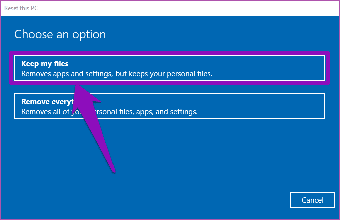 Fix Default Apps Program Missing Windows 10