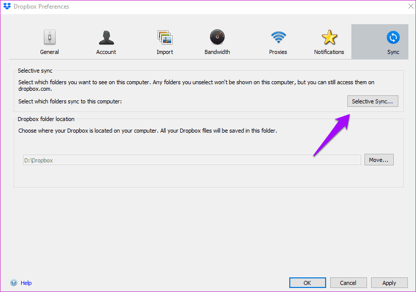 Fix Dropbox Not Connecting or Syncing on Windows 10 Error 7