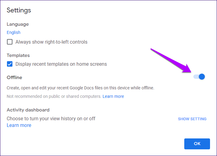 Fix Google Docs Offline Not Working 2