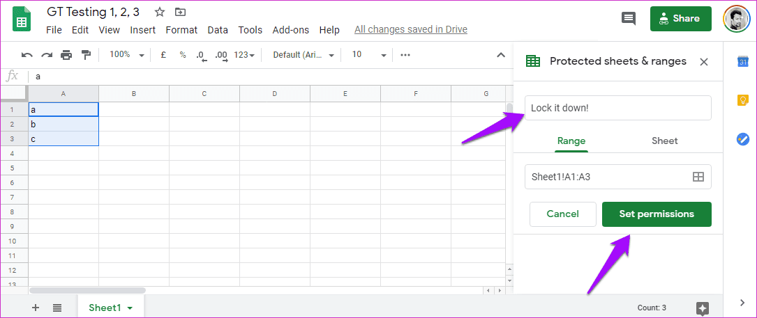 Fix Green Cell or Green Line Error in Google Sheets 10