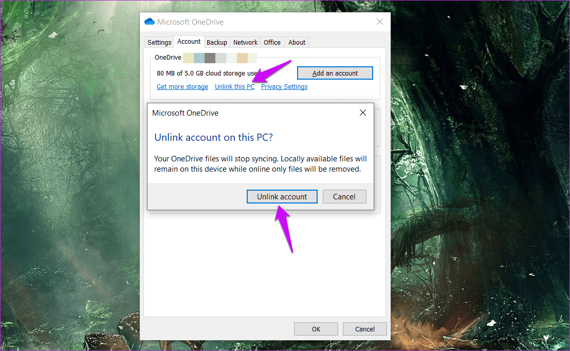 Fix One Drive Wont Stop Syncing Error on Windows 10 13