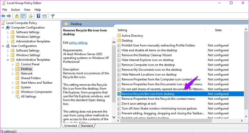 Fix Recycle Bin Is Grayed out Issue in Windows 10 15