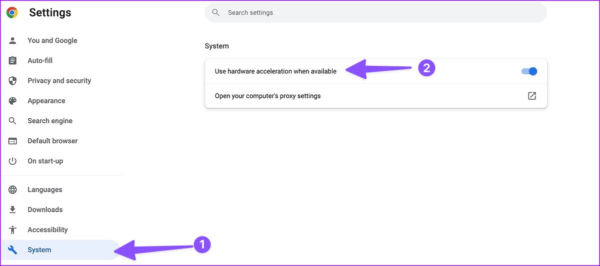 enable hardware acceleration for chrome on mac