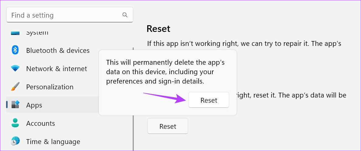 Reset Snipping Tool
