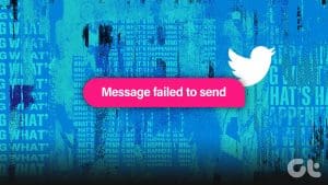 Fix Twitter message failed to send