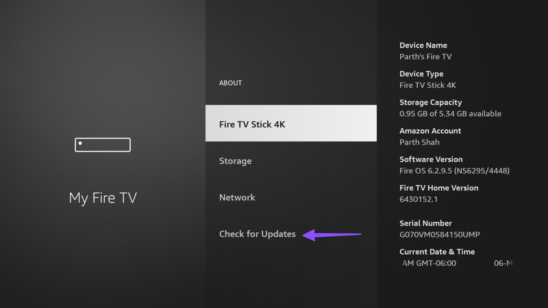 Actualizar Fire TV Stick