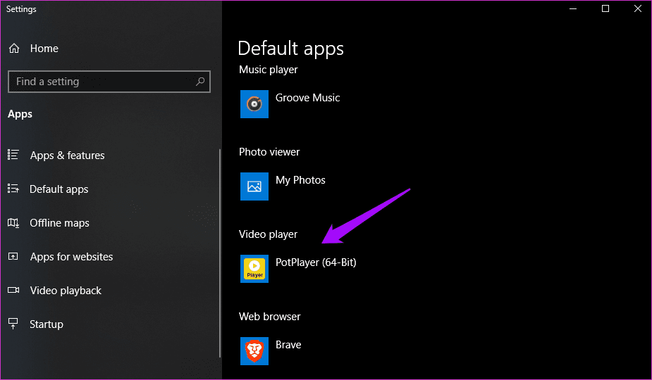 Fix an App Default Was Reset Notification Error in Windows 2