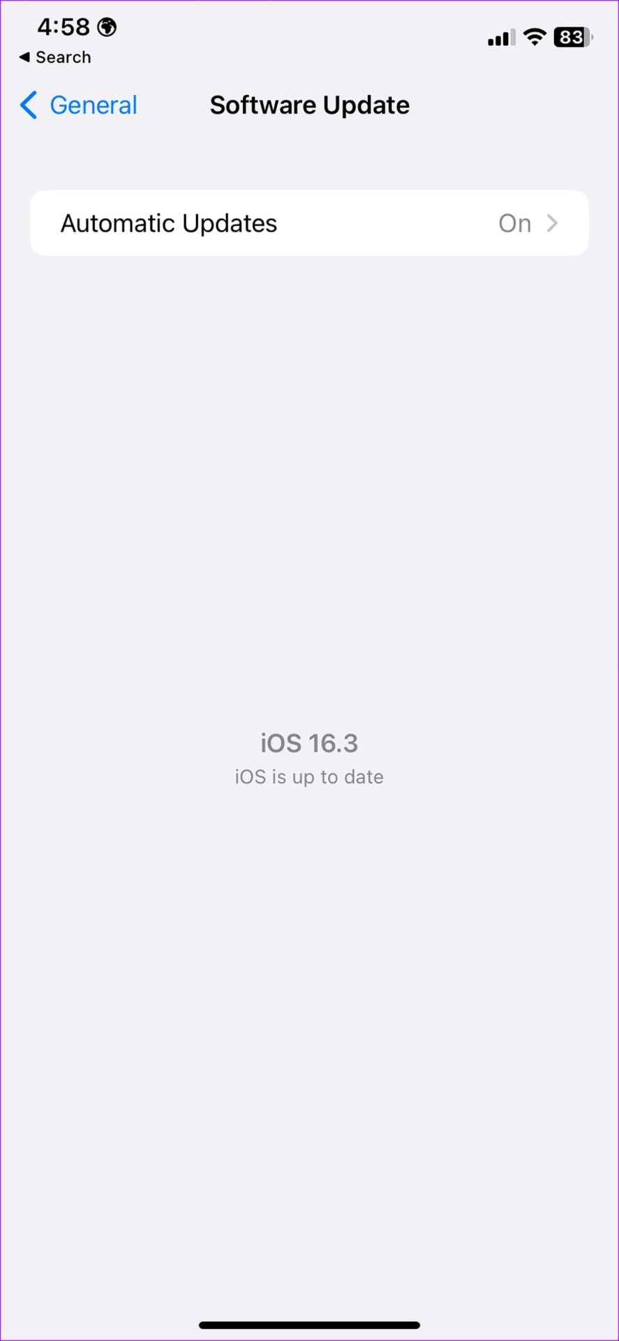 install iOS update on iPhone