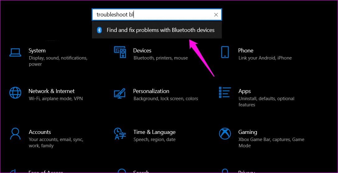 Fixes for Bluetooth Option Missing From Action Center in Windows 10 6