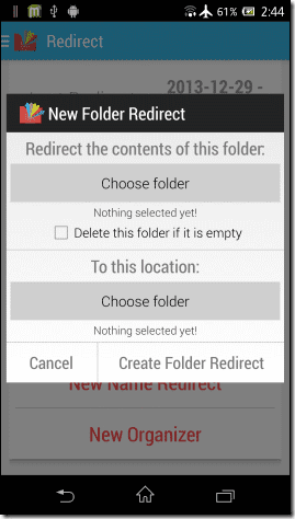 Folder Redirect