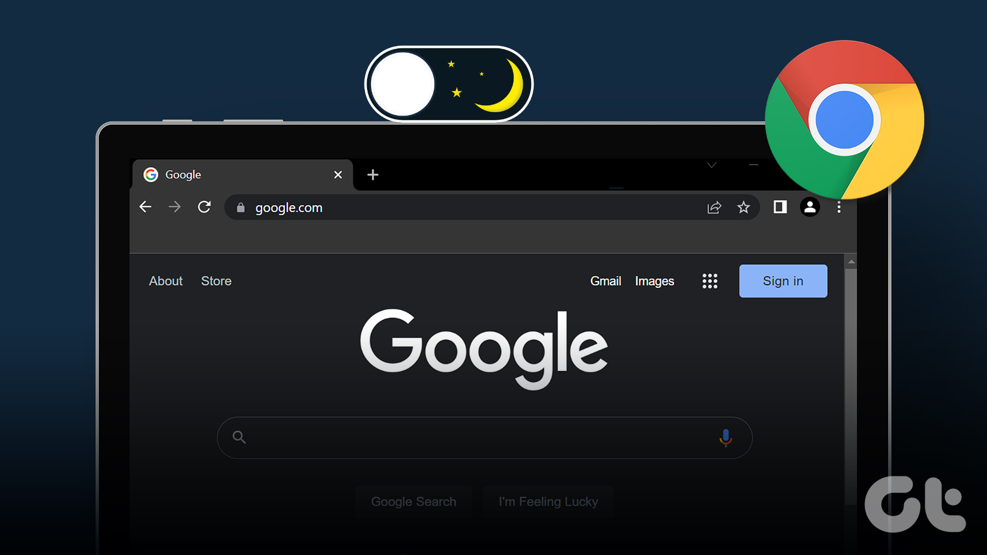 how to Force Dark Mode on Google Chrome
