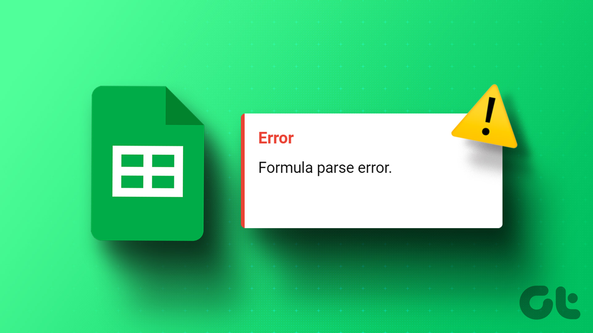 Troubleshooting Formula Parse Errors in Google Sheets