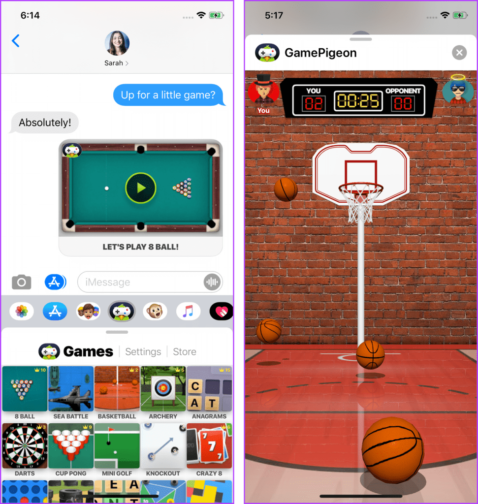 GamePigeon Multiple iMessage Games in One Package
