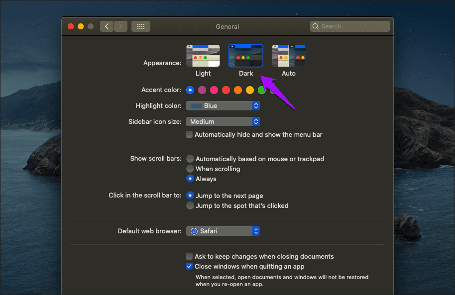 Get Dark Mode Eveywhere Safari Mac 3