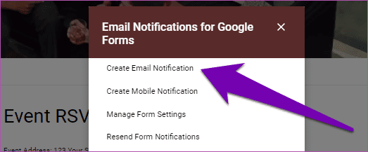 Get Google Forms Responses In Email 09