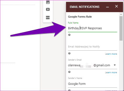 Get Google Forms Responses In Email 10