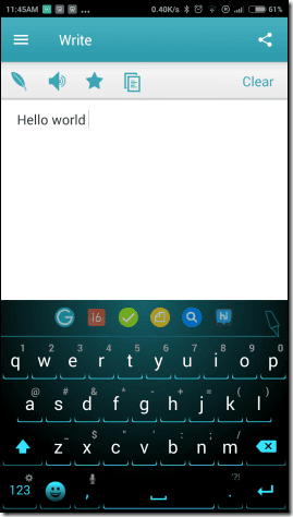 Ginger Keyboard For Android 10
