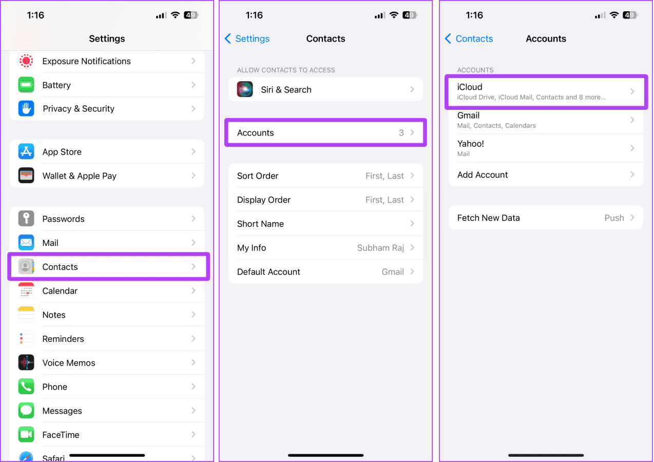 5 Ways to Restore Deleted Contacts on iPhone Guiding Tech