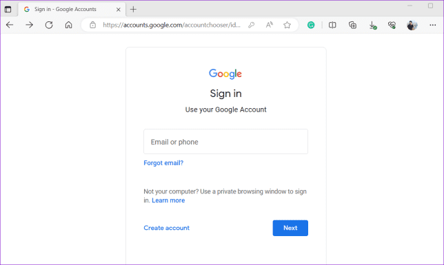 Top 6 Fixes for Can’t Sign Into Google Account on Browser - Guiding Tech