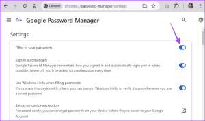 3 Ways to Fix Chrome Password Manager Not Working - Guiding Tech