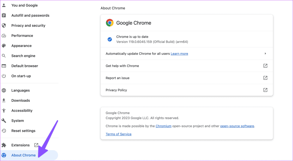 Google Chrome Sync Paused 7