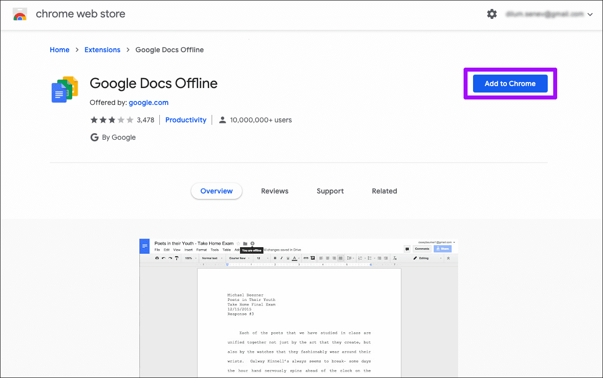 Google Docs Offline Mac 2
