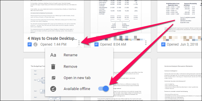 Google Docs Sheets Slides Desktop Shortcuts 11
