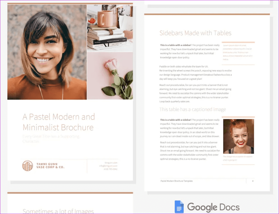 Google Docs Templates for Brochures 5