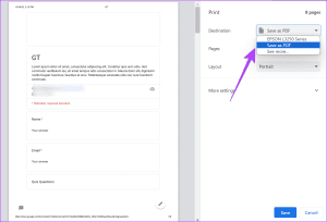 How to Convert Google Forms to PDF, Google Docs, or Word - Guiding Tech