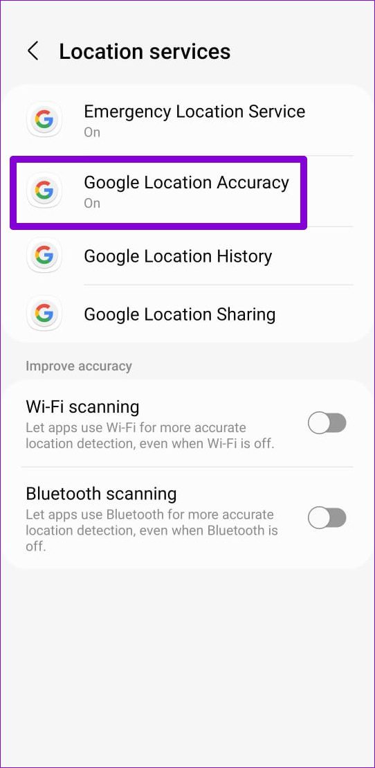 Afgang til omvendt ydre Top 4 Ways to Improve Location Accuracy on Android - Guiding Tech