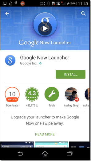 Google M Luncher 6
