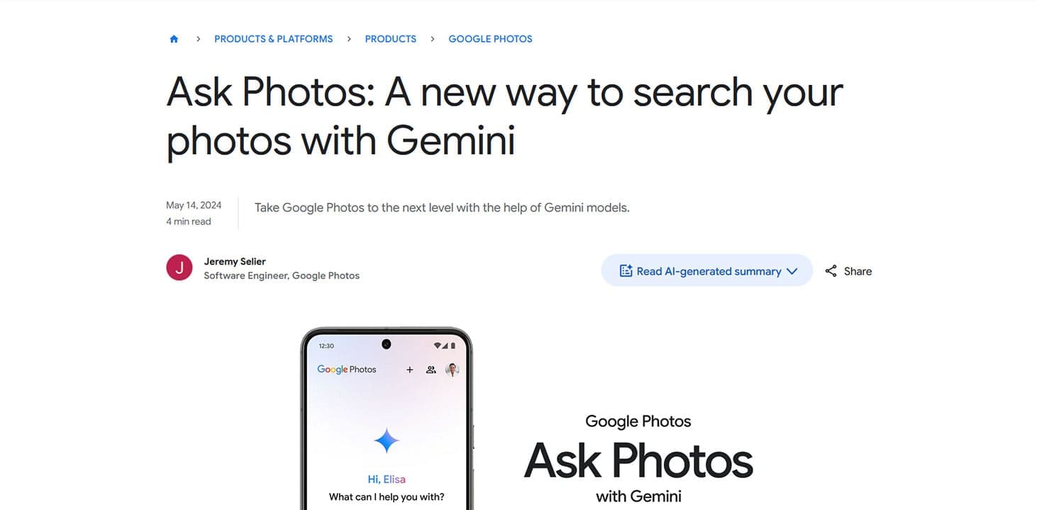 Google Photos Ask Photos AI vs Classic Search 1