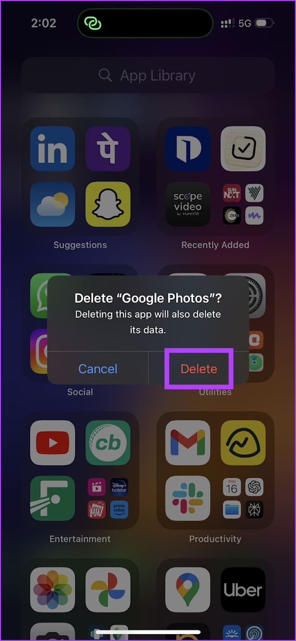 Google Photos Delete