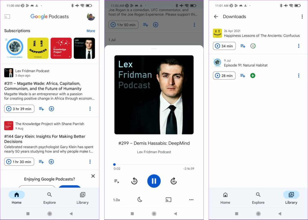 Google Podcasts App For Android