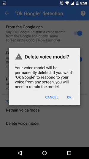 Google Voice Android 3