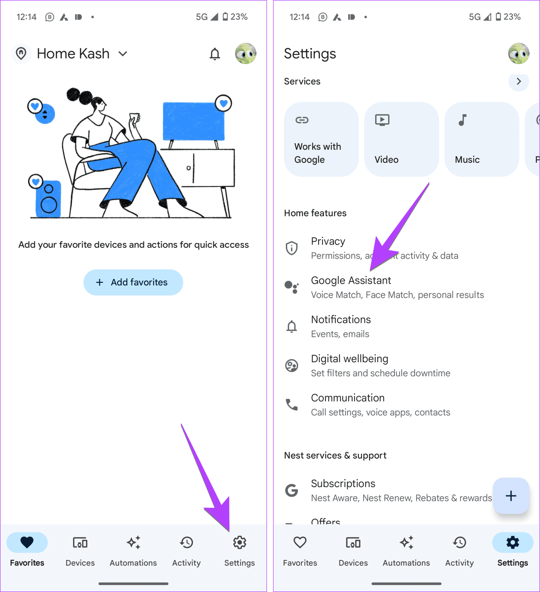 HEY GOOGLE GO TO GOOGLE ASSISTANT SETTINGS visual data 4