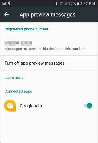 Google Settings Android 4