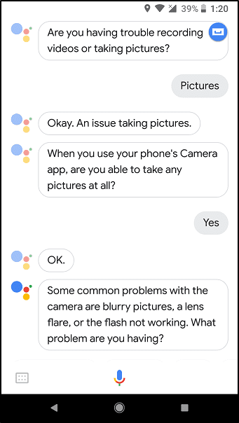Google Assistant Ppictures