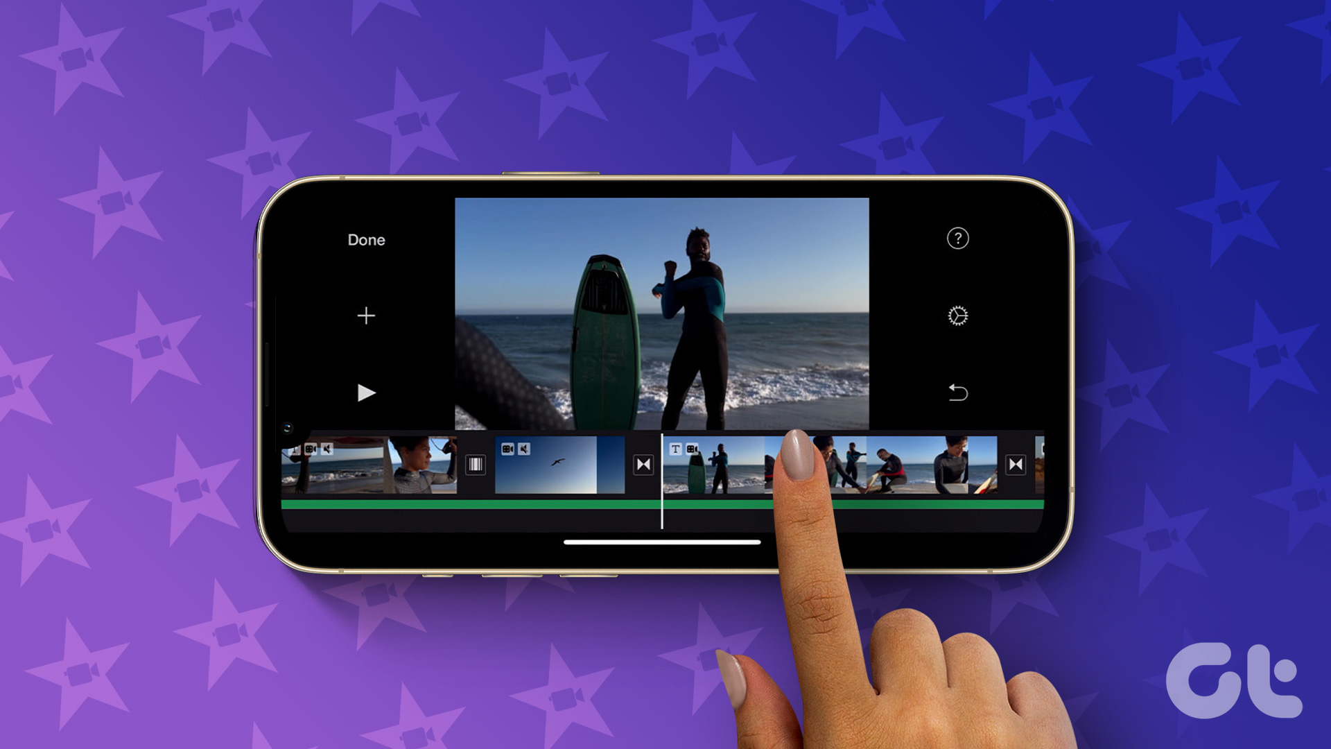 how to use iMovie on iPhone or iPad