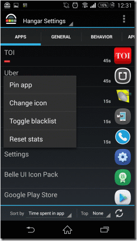 Hanger For Android 5