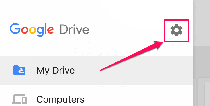 Hide Google Drive Quick Access 5