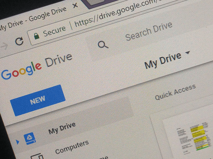 Hide Google Drive Quick Access Featured
