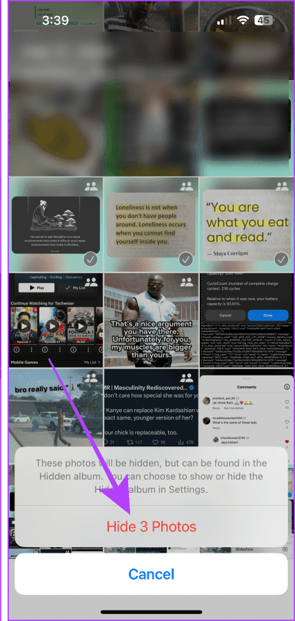 Hide Photos on iPhone copy