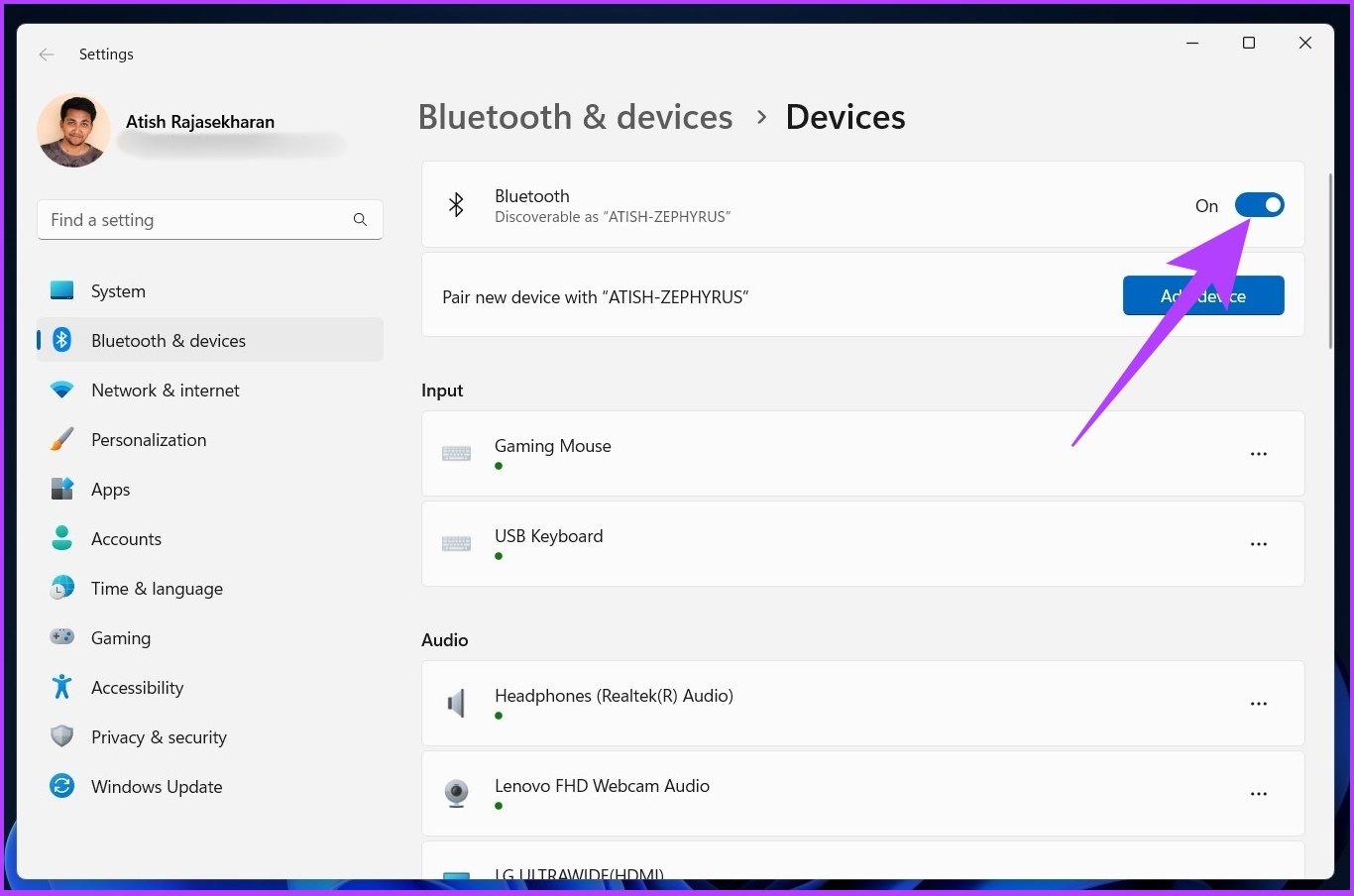 How To Turn On Bluetooth On Windows Easy Ways Guiding Tech