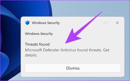 Windows has detected a threat