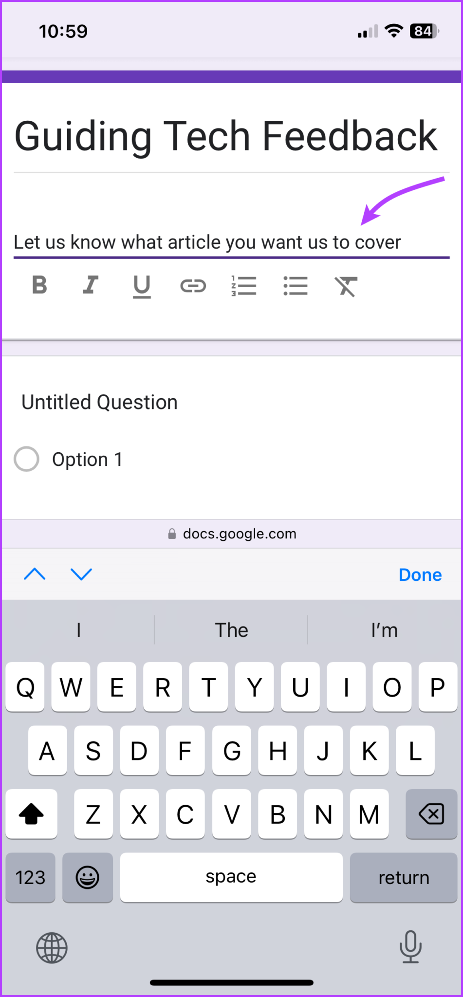 How to Create Google Forms on Mobile: A Beginner's Guide - Guiding Tech