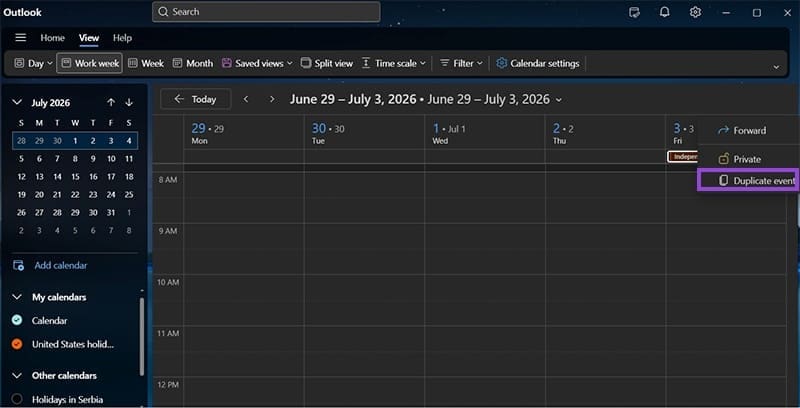 How to Add Holidays to Outlook Calendar 3