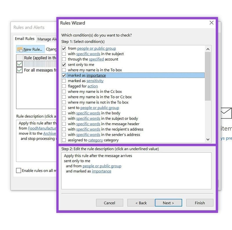 How to Automatically Move Emails to a Folder in Outlook 8