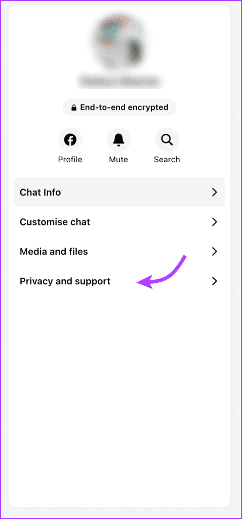 Tap Privacy and support